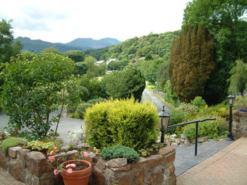 view of snowdonia